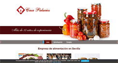 Desktop Screenshot of casapalacios.com